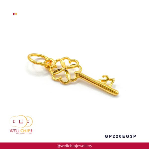 916 Gold Pendant - GP220EG3P