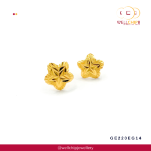 916 Gold Earstud - GE220EG14