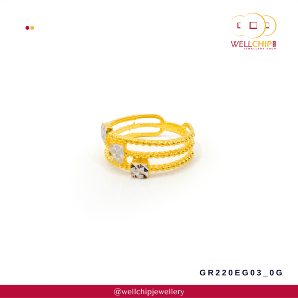 916 Gold Ring - GR220EG03_0G - Image 4