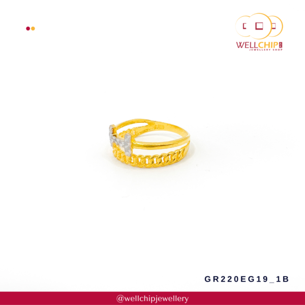 916 Gold Ring - GR220EG19_1B - Image 3