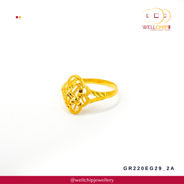 916 Gold Ring - GR220EG29_2A - Image 3