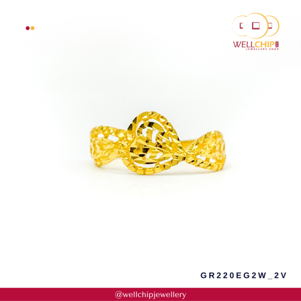 916 Gold Ring - GR220EG2V_2W