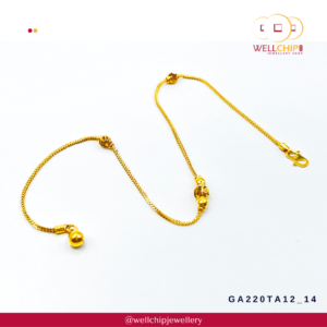 916 Gold Anklet?- GA220TA12_14
