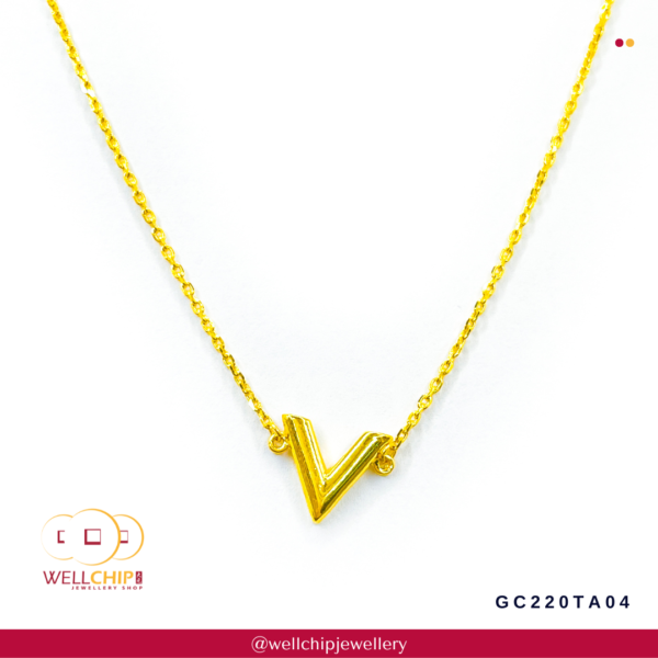916 Gold Chain - GC220TA04 - Image 3