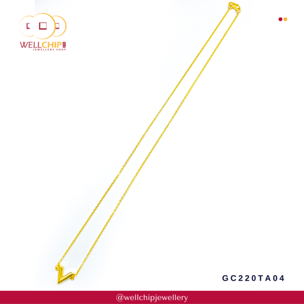 916 Gold Chain - GC220TA04 - Image 2