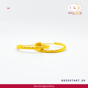 916 Gold Earring - GE220TA0T_0X
