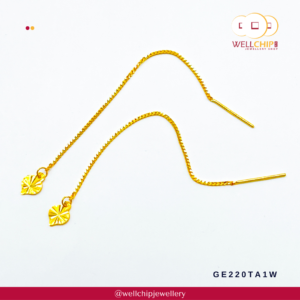 916 Gold Earring - GE220TA1W