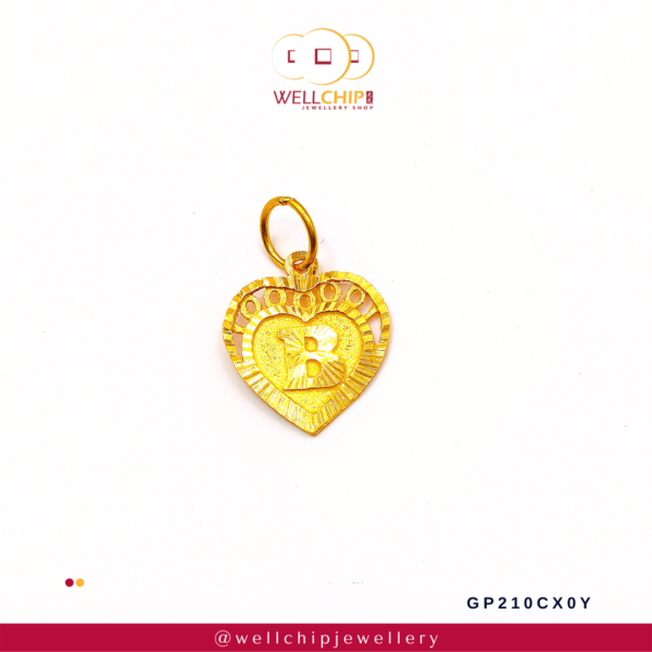 916 Gold Pendant - GP210CX0X_0Y_12_17_1A_1D / GP220TA39_3J_3P_4H - 图片 2