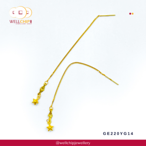 916 Gold Earring - GE220YG14
