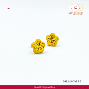 916 Gold Earstud - GE220YG50