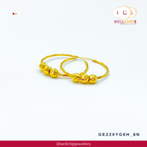 916 Gold Earring - GE220YG6H_6N