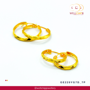 916 Gold Earring - GE220YG7D_7P