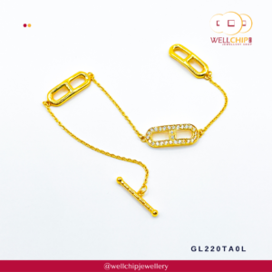 916 Gold Bracelet - GL220TA0L