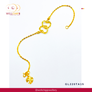 916 Gold Bracelet - GL220TA15