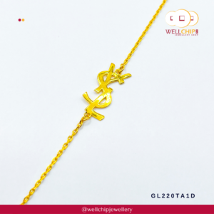 916 Gold Bracelet - GL220TA1D