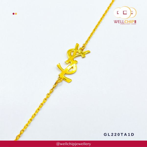 916 Gold Bracelet - GL220TA1D