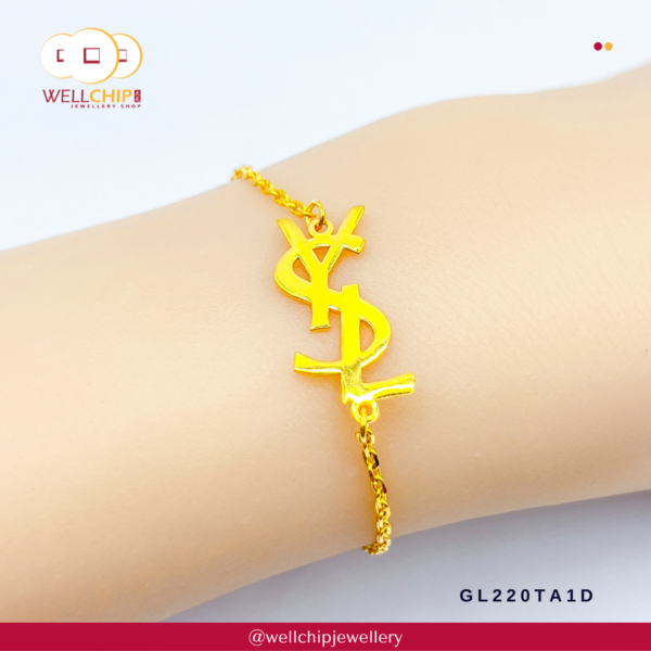 916 Gold Bracelet - GL220TA1D - 图片 3