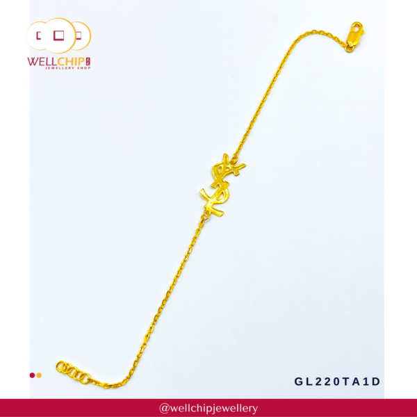 916 Gold Bracelet - GL220TA1D - 图片 2