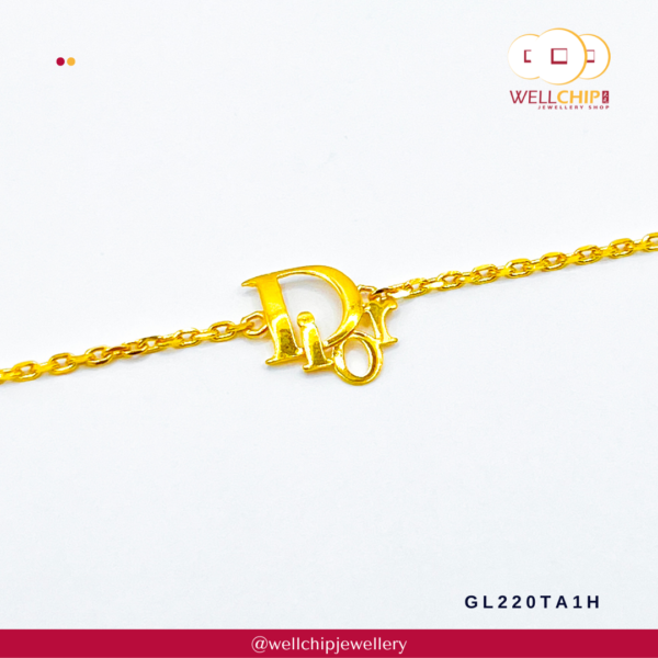 916 Gold Bracelet - GL220TA1H