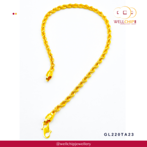916 Gold Bracelet - GL220TA23