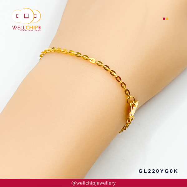 916 Gold Bracelet - GL220YG0K - Image 5