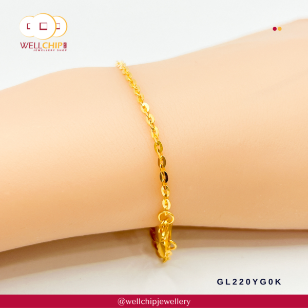 916 Gold Bracelet - GL220YG0K - Image 4
