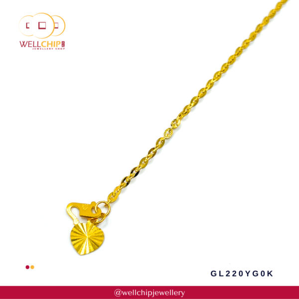 916 Gold Bracelet - GL220YG0K - Image 2