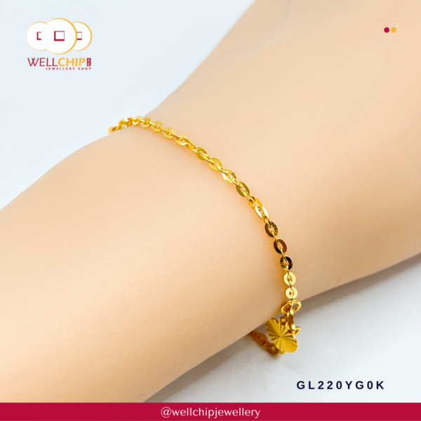 916 Gold Bracelet - GL220YG0K - Image 3