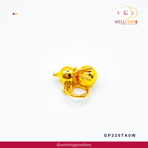 916 Gold Pendant - GP220TA0W - Image 2