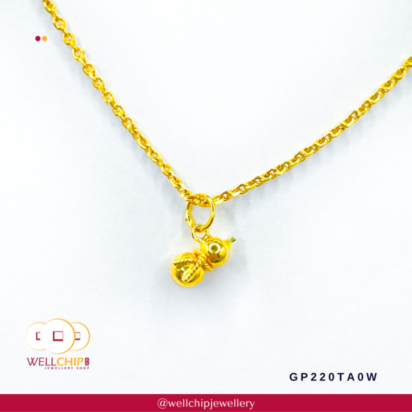 916 Gold Pendant - GP220TA0W - Image 3