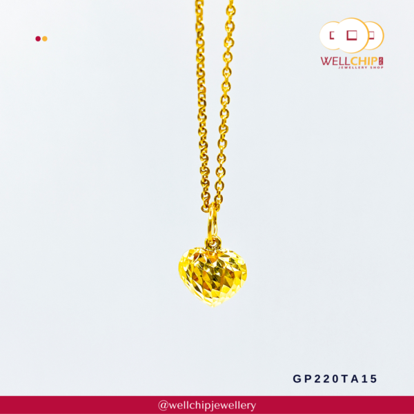 916 Gold Pendant - GP220TA15 - Image 2
