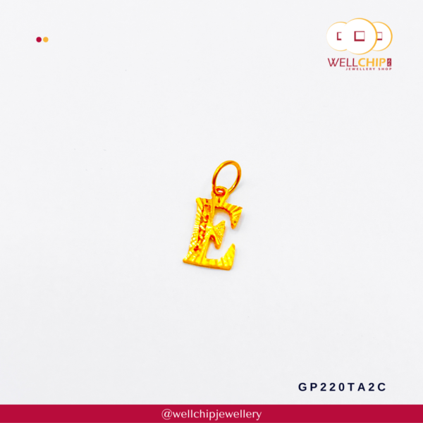 916 Gold Pendant - GP220TA1S_1U_24_27_2C_2I - Image 6