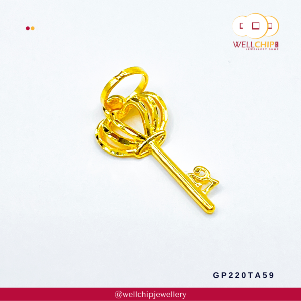 916 Gold Pendant - GP220TA59