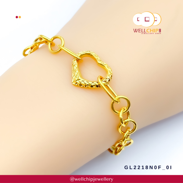 916 Gold Bracelet - GL2218N0F_0I - Image 5