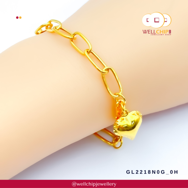 916 Gold Bracelet - GL2218N0G_0H - Image 5