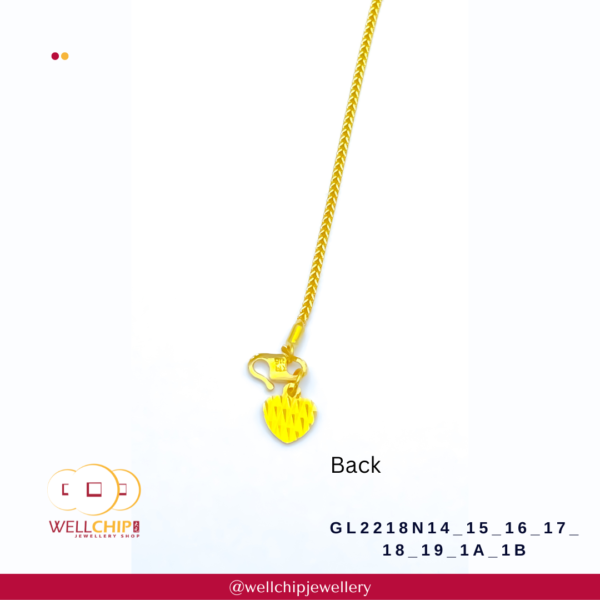 916 Gold Bracelet - GL2218N14_15_16_17_18_19_1A_1B - Image 4