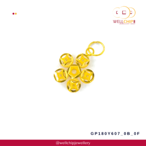 916 Gold Pendant - GP180Y607_0B_0F