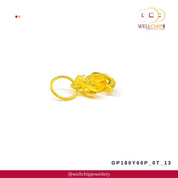 916 Gold Pendant - GP180Y60P_0T_13 - Image 2