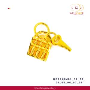 916 Gold Pendant - GP2218M01_02_03_04_05_06_07_08