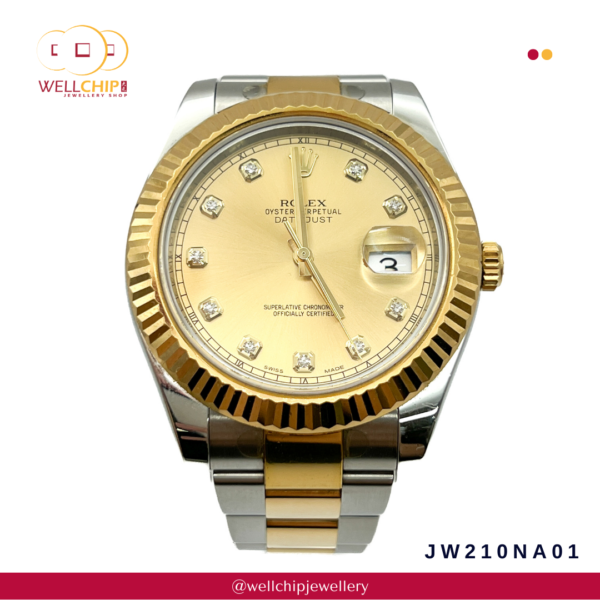 [Pre-OWNED] ROLEX OYSTER PERPETUAL DATEJUST SUPERLATIVE CHRONOMETER - Image 2