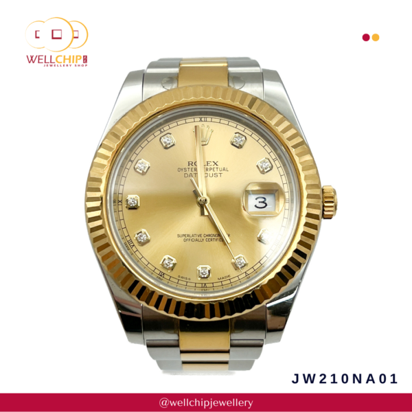 [Pre-OWNED] ROLEX OYSTER PERPETUAL DATEJUST SUPERLATIVE CHRONOMETER