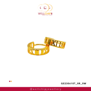 916 Gold Ladies Earring - GE230610T_0R_0W