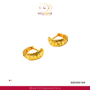 916 Gold Ladies Earring - GE230612K