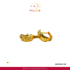 916 Gold Ladies Earring - GE2306132