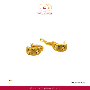 916 Gold Ladies Earring - GE2306133