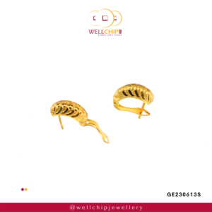 916 GOLD LADIES EARRING 