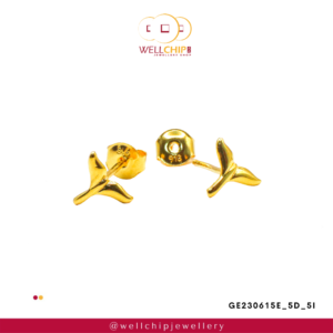 916 Gold Ladies Earring - GE230615D_5E_5I