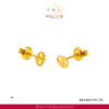 916 Gold Ladies Earstud - GE230617A_7C