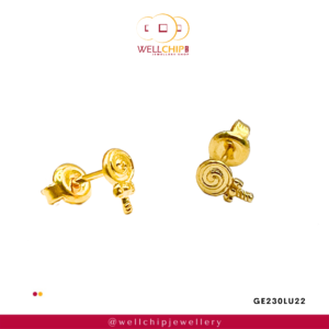 916 GOLD LADIES EARSTUD - GE230LU22