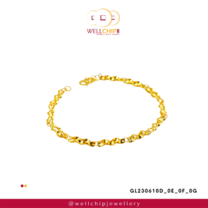 916 Gold Ladies Bracelet - GL230610D_0E_0F_0G